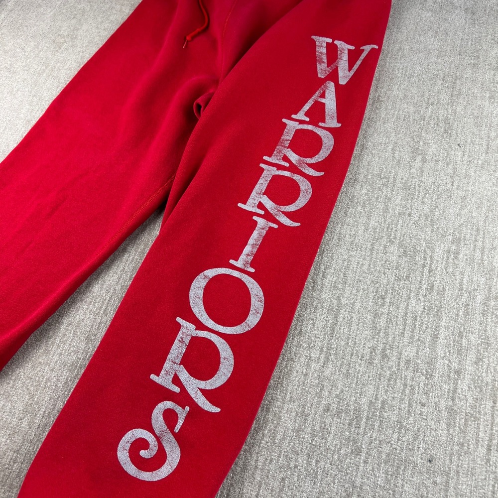 Vintage 90s Discus Athletic Sweatpants Men Large Red Warriors USA Gym Training - Picture 2 of 6